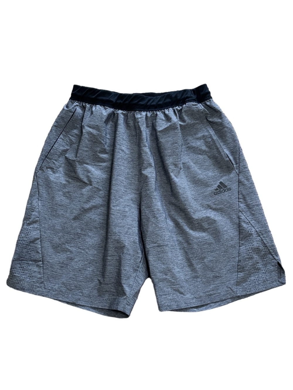 Adidas men’s performance gym shorts bundle - black grey large - large. SET of 2 - Picture 3 of 6